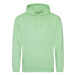 Just Hoods Unisex mikina s kapucí JH001 Apple Green