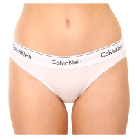 Dámské kalhotky Calvin Klein bílé (F3787E-100)