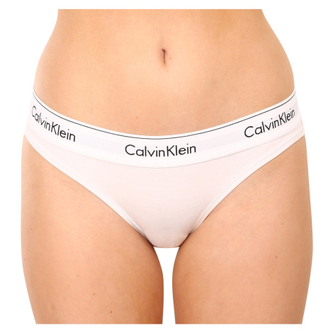 Dámské kalhotky Calvin Klein bílé (F3787E-100)