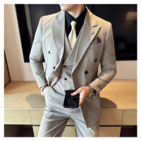Trojdílný oblek 3v1 sako, vesta a kalhoty JF454