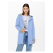 Modrý dámský lehký kabát s kapucí ONLY Lena - Dámské
