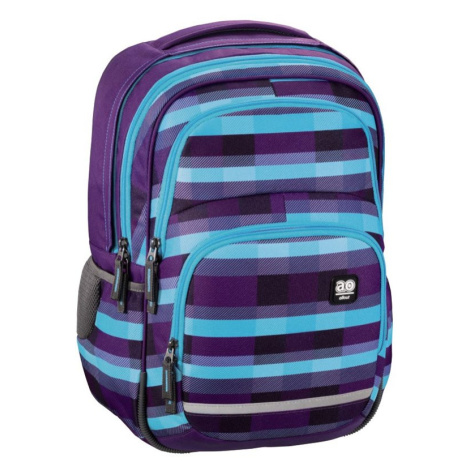 Školní batoh All Out Blaby, Summer Check Purple Hama