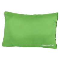 Crossroad TRAVEL PILLOW Sbalitelný cestovní polštářek, světle zelená, velikost