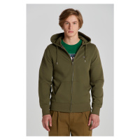 MIKINA GANT REG SHIELD FULL ZIP HOODIE zelená