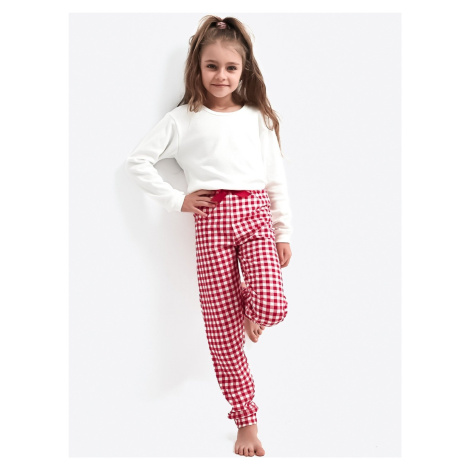 Pyjamas Sensis Perfect Kids Girls Christmas 110-116 cream 001