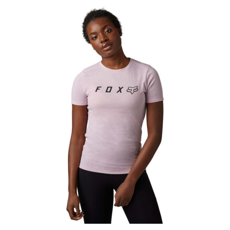 FOX Cyklistické triko s krátkým rukávem - ABSOLUTE LADY - růžová