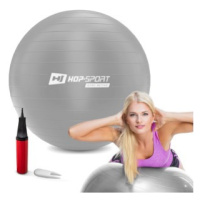 Gymnastický míč fitness 65cm  - stříbrný