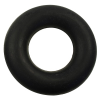 YATE Posilovací kroužek silikonový balený - tuhý černý