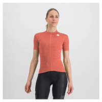 SPORTFUL Cyklistický dres s krátkým rukávem - SUPERGIARA - oranžová