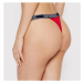 Dámské tanga - 164522 2R227 04574 - červená - Emporio Armani