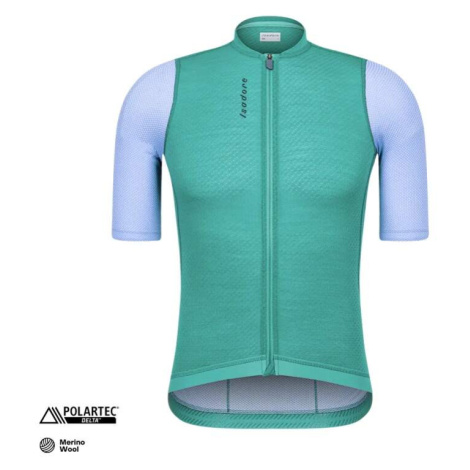 Cyklodres ISADORE Signature Merino Air Jersey Bottle Green