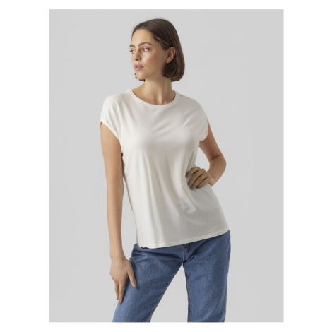 Bílé dámské tričko Vero Moda Ava
