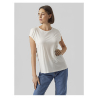 Bílé dámské tričko Vero Moda Ava