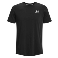 Under Armour LOGO EMB HEAVYWEIGHT Pánské tričko, černá, velikost