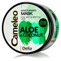 Delia Cosmetics Cameleo Aloe & Coconut hydratační maska pro suché a křehké vlasy 200 ml