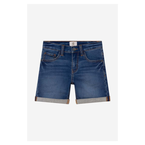 Dětské riflové kraťasy Timberland Bermuda Shorts hladké