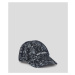 Kšiltovka karl lagerfeld k/essential cap washed denim modrá