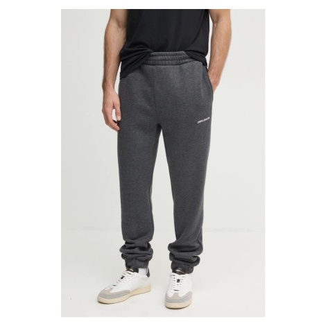 Tepláky Pepe Jeans DAMIAN JOGGER šedá barva, hladké, PM211801