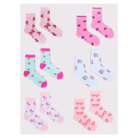 Yoclub Kids's 6Pack Children's Socks SKA-0006G-AA00-008