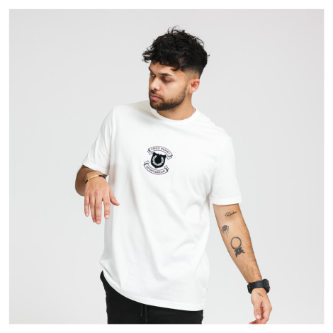 FRED PERRY Embroidered Sheild Tee bílé