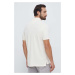 Polo tričko Tommy Hilfiger béžová barva, MW0MW17770