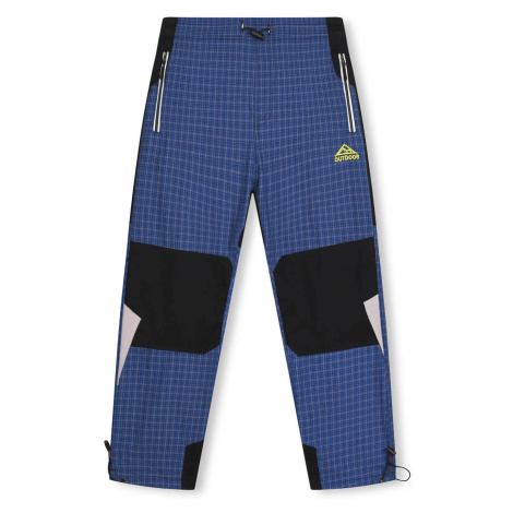 Chlapecké plátěné kalhoty - KUGO FK7606, modrá Barva: Modrá