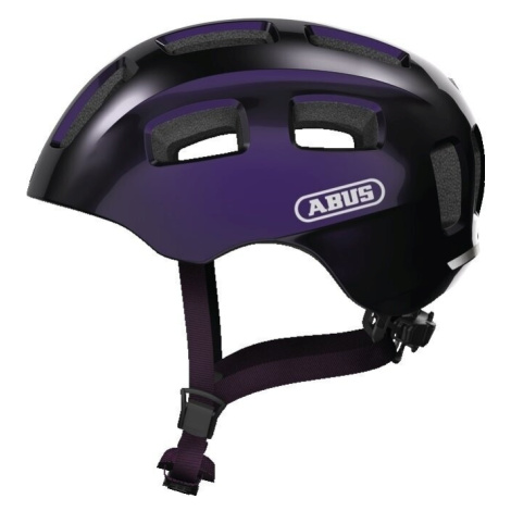 Abus Youn-I 2.0 Black Violet Dětská cyklistická helma