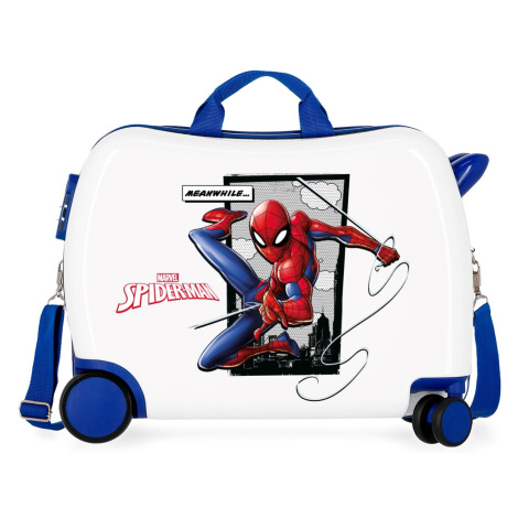 JOUMMABAGS Dětský kufřík na kolečkách - odražedlo - Marvel - Spiderman