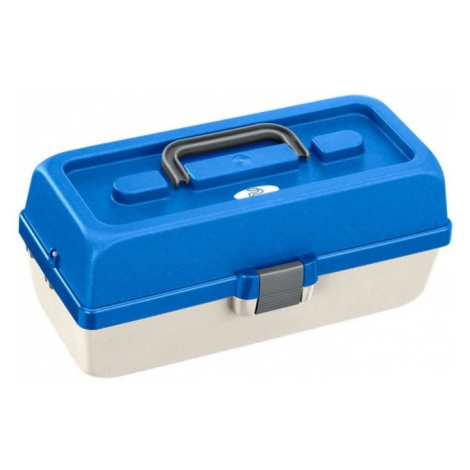 Plastica panaro rybářský kufřík 118/ 2-patrový bílo-modrý