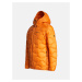 Bunda peak performance m helium down hood jacket oranžová