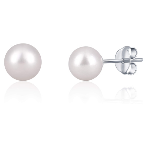 JwL Luxury Pearls Náušnice z pravých mořských perel Akoya JL0659