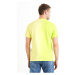Žluto-zelené pánské tričko Celio Deside