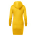 Malfini Snap Dámské mikinové šaty 419 žlutá