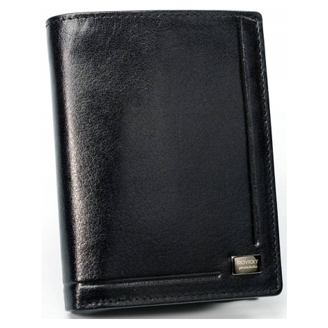Elegantní pánská peněženka z pravé kůže Rovicky