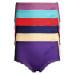 Danča bavlněné kalhotky s krajkou 9009 - 3bal vícebarevná