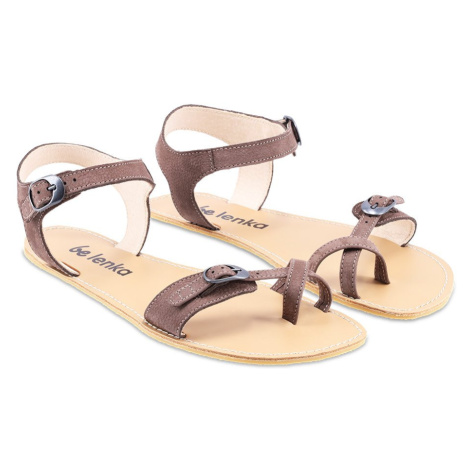 Barefoot sandály Be Lenka - Claire Chacolate hnědé