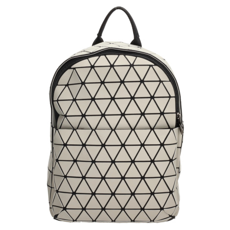 Dámský designový batoh Charm London Hoxton simple - světle šedý