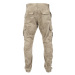 Urban Classics Camo Cargo Jogging Pants sand camo