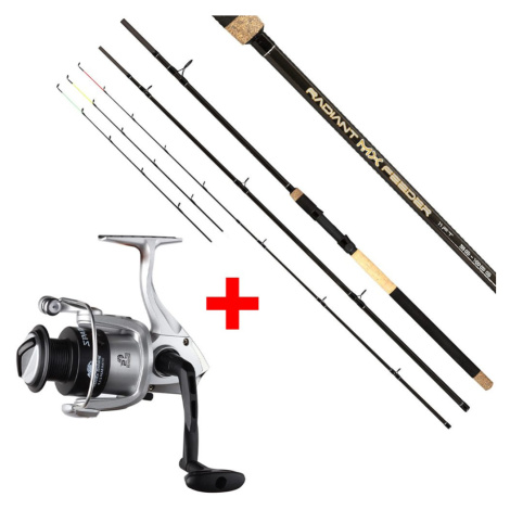 Giants fishing Prut Radiant MX Feeder 3,6m 50-100g + Naviják Spark Reel FD 4000