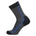 Ponožky HUSKY Treking antracit/modrá