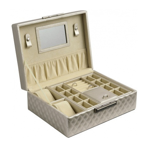 JK BOX SP-570/A20, Dámská šperkovnice krémová JKbox