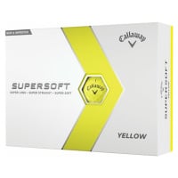 Callaway Supersoft 2023 Yellow Golfové míčky