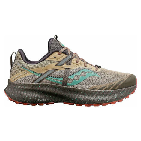 Saucony Ride 15 Trail Womens Shoes Desert/Sprig Trailová běžecká obuv