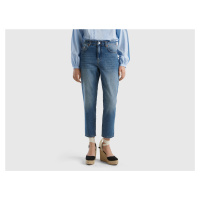 Benetton, Cropped High-waisted Jeans