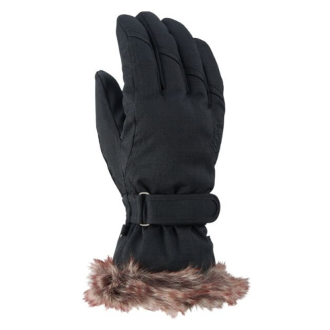 Ziener KIM W Dámské lyžařské rukavice, černá, velikost