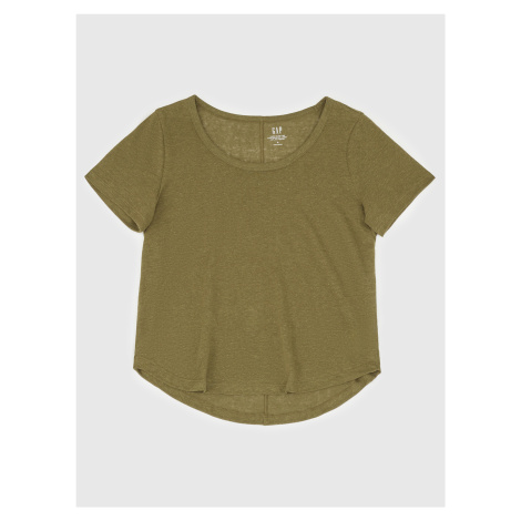 GAP Lněné tričko - Dámské