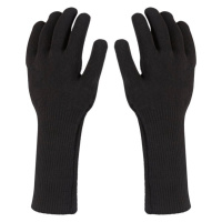 Sealskinz Waterproof All Weather Ultra Grip Knitted Gauntlet Black Cyklistické rukavice