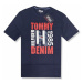 Tommy Hilfiger pánské tričko Graphics z usa tmavě modré 106-002