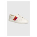 Kožené sneakers boty Lauren Ralph Lauren Janson II bílá barva, 802942783001