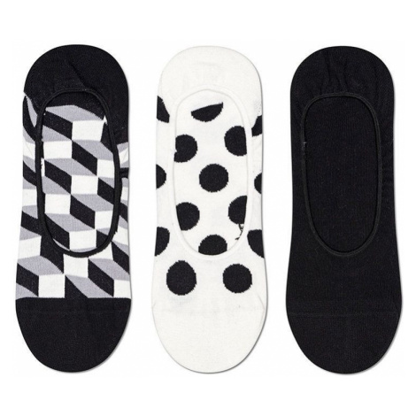 3PACK Ponožky Happy Socks Filled Dot Liner (FIL18-9100) M